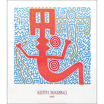 1984/キース・ヘリング【Keith Haring】ポスター | アトリエフォロン