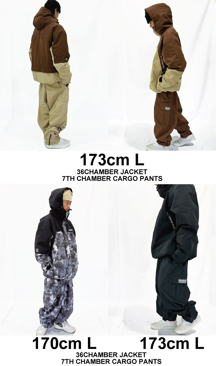 在庫限り] 24-25 REPUBLIC &CO リパブリック ウェア パンツ 7TH