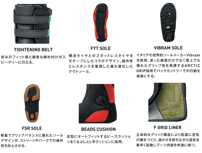 25-26 FLUX ブーツ OM-BOA フラックス オーエム ボア BOOTS