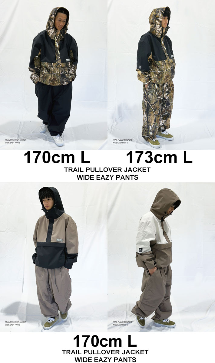 25-26 REPUBLIC & CO ウェア リパブリック WIDE EAZY PANTS