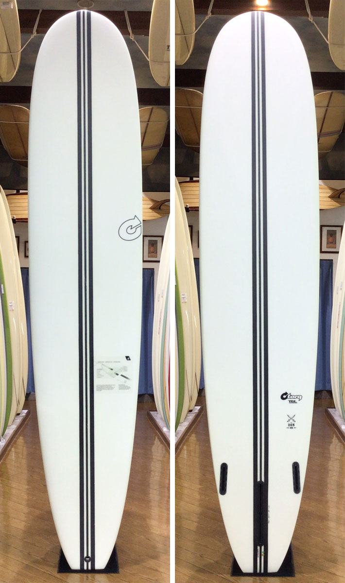 torq surfboard トルク サーフボード TEC DON NR 9'1 [White] ドン