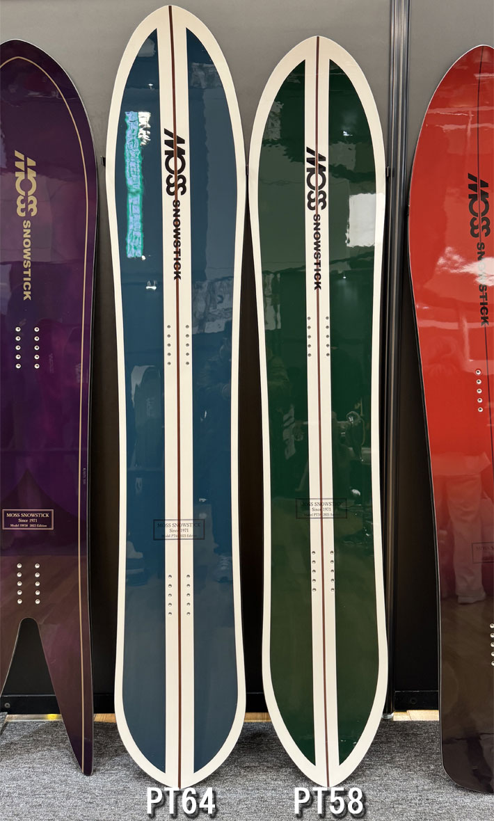 25-26 MOSS SNOWSTICK パウダーボード PT58 モス スノースティック