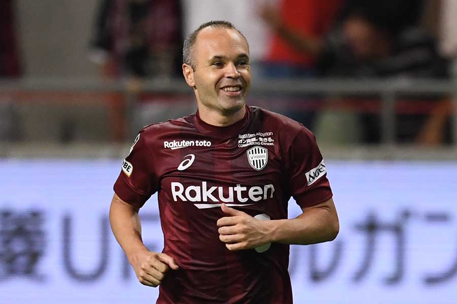 神戸新加入の23歳FW、イニエスタとの