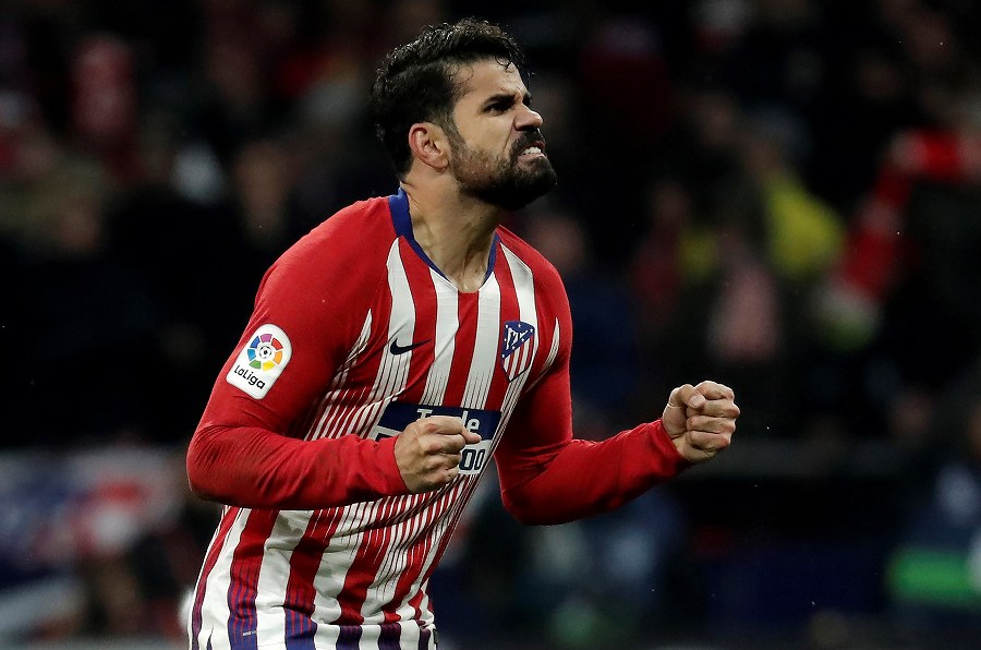 4ゴール、乱闘、そして退場… アトレティコFWコスタの「最悪の側面」に