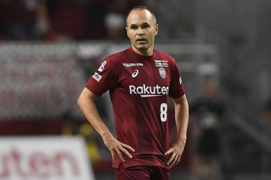 新品ヴィッセル神戸入団時アンドレス・イニエスタユニフォーム