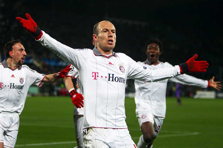 ロッベン、10年前のカットイン弾に再脚光 