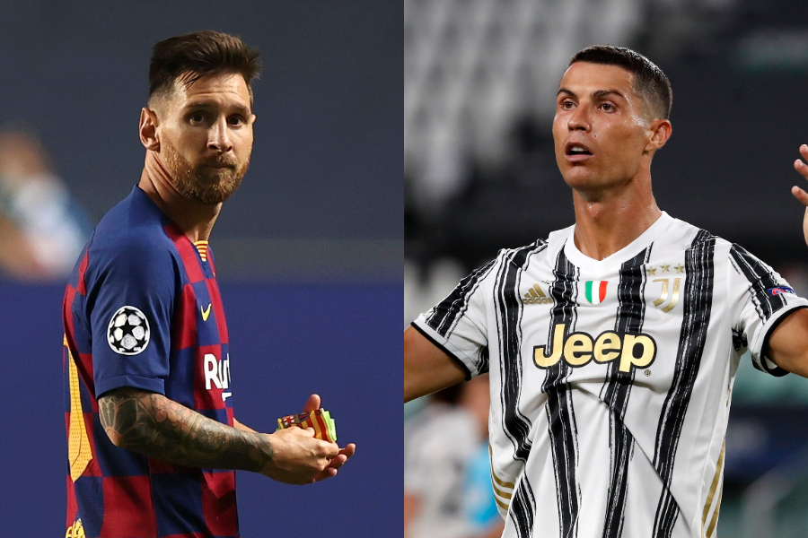 呆然のメッシ、闘魂のC・ロナウド… 窮地で見せたリーダーシップを海外