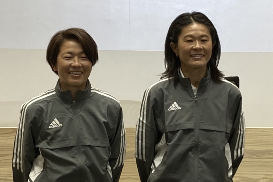 なでしこレジェンド澤＆宮間がWEリーグ開催の国立競技場を訪問 女子