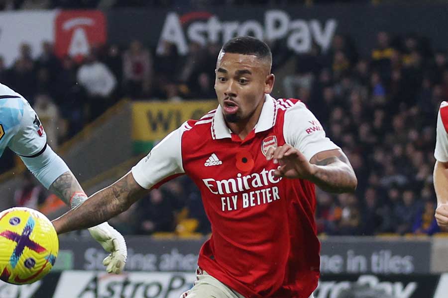 エースFWジェズス負傷のアーセナル、4選手を代役にリストアップか 英