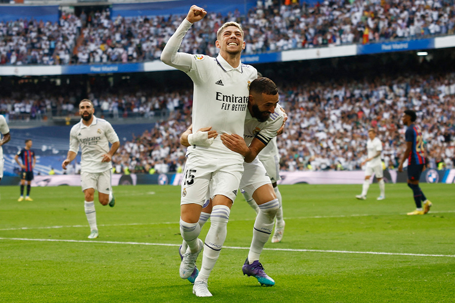 絶好調のレアルMFバルベルデ、加入初年度の苦悩を告白 「劣等感を