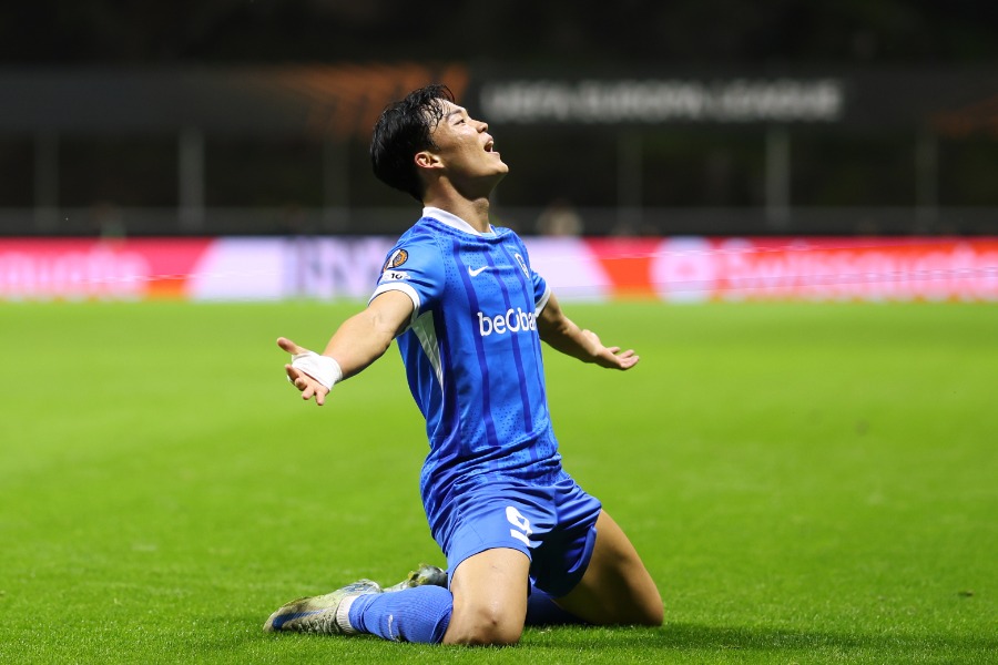 韓国代表FWが新天地で快挙 3戦連発弾…