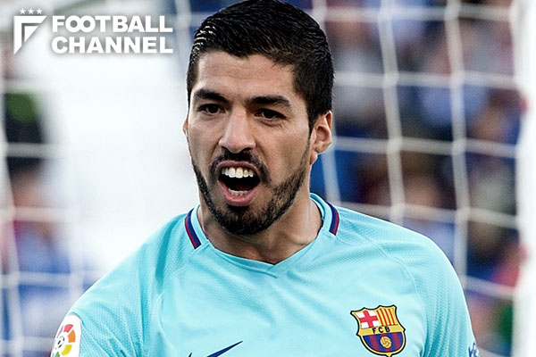 スアレス、バルサでの得点数歴代トップ10入り。加入わずか3年での快挙