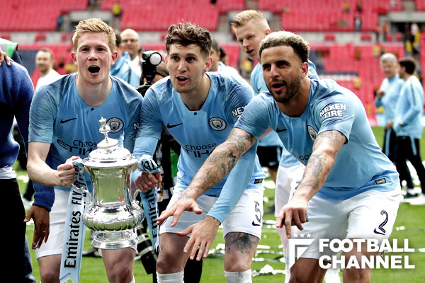 マンC、FAカップ決勝で歴史的大勝。6ゴールは“116年ぶり”の最多