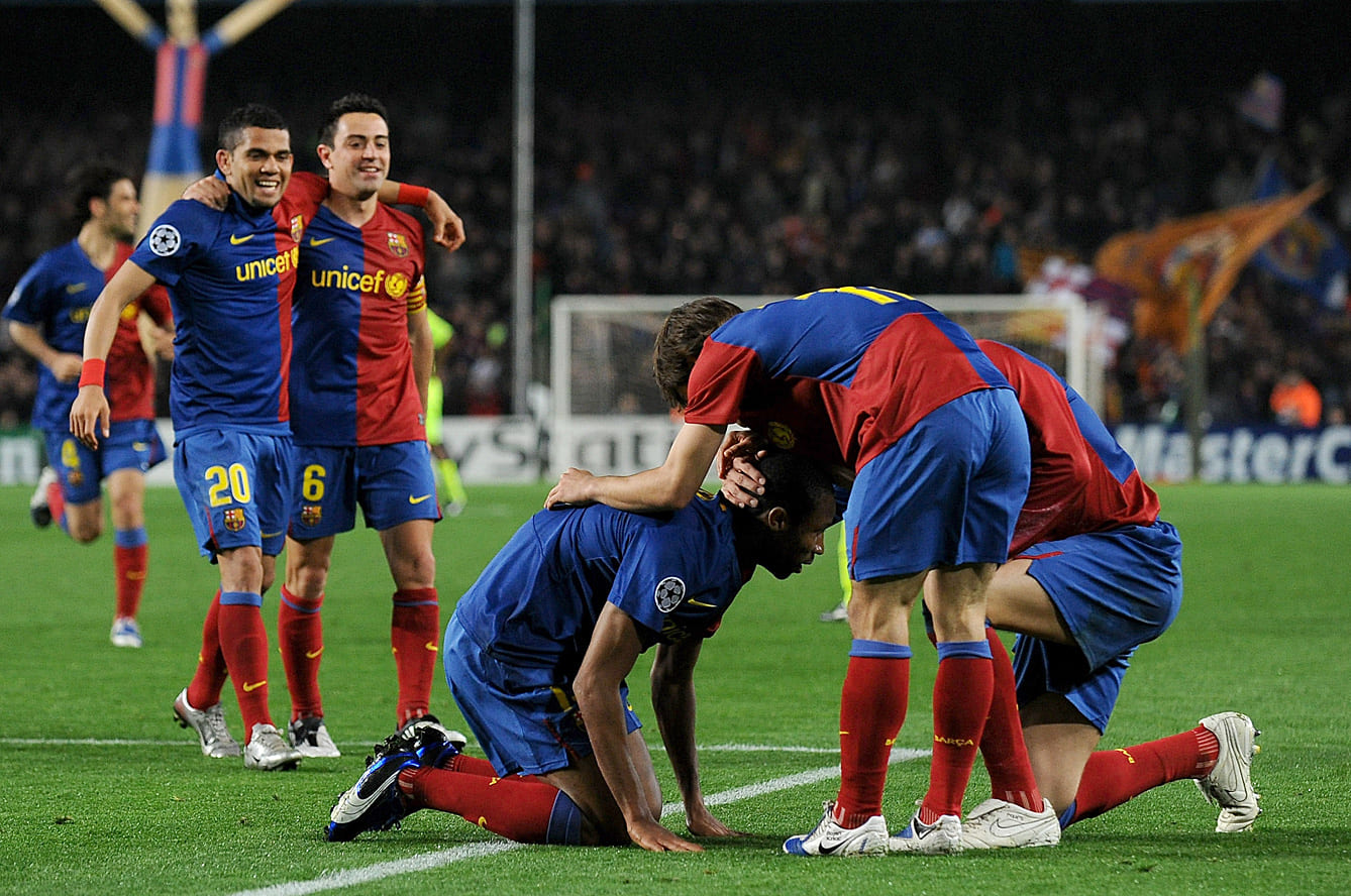 ペップ・バルサの08-09シーズンを振り返る。ポジショナルプレーの