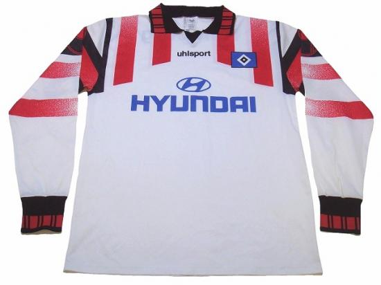 Hamburger SV 1995-1996 Home L/S Shirt - Online Store From Footuni