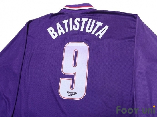 Fiorentina 1995-1996 Home Long Sleeve Shirt #9 Batistuta - Online