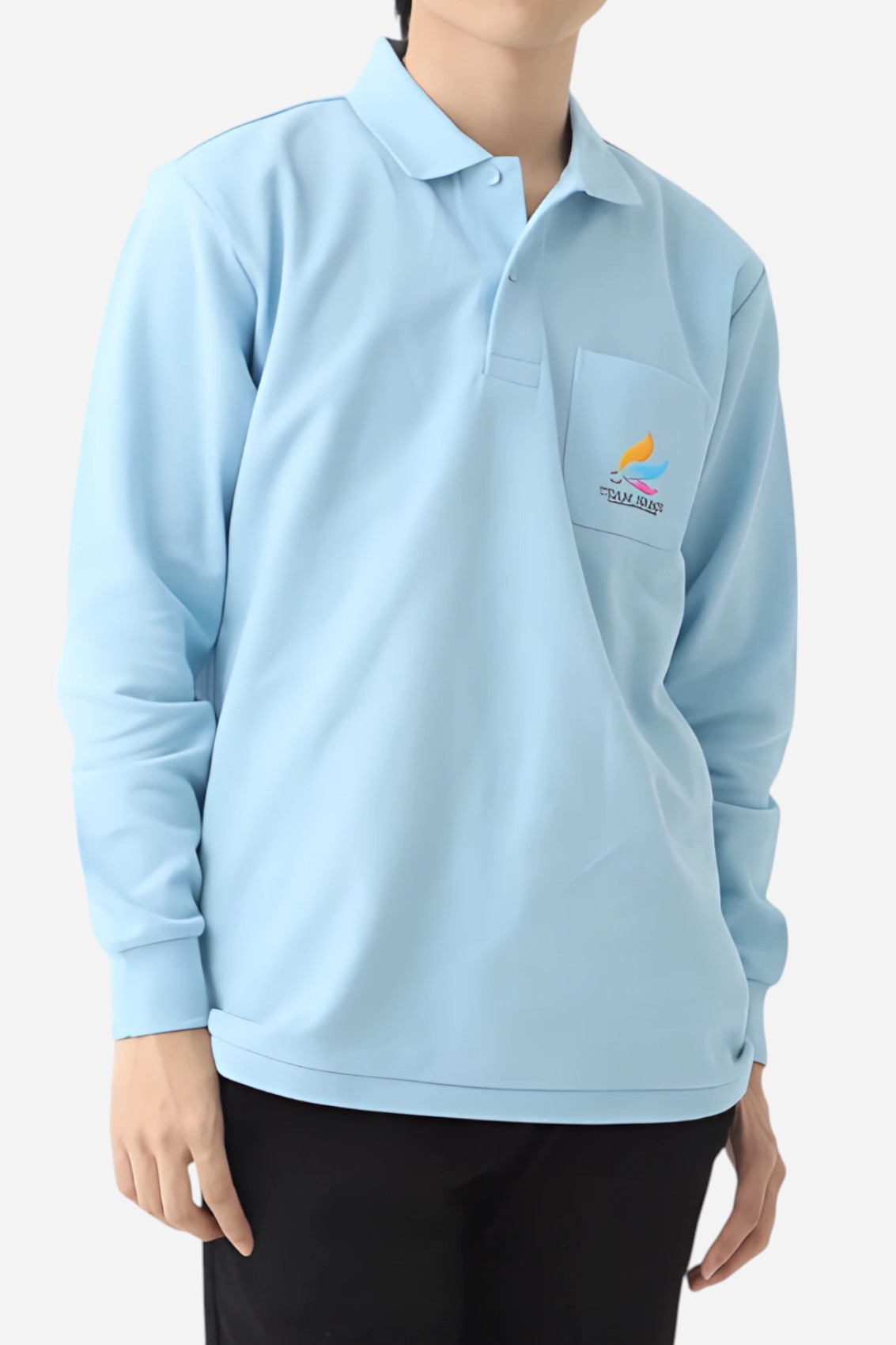 すっきりロングポロシャツ[Printstar 169VLP]｜オリジナル刺繍