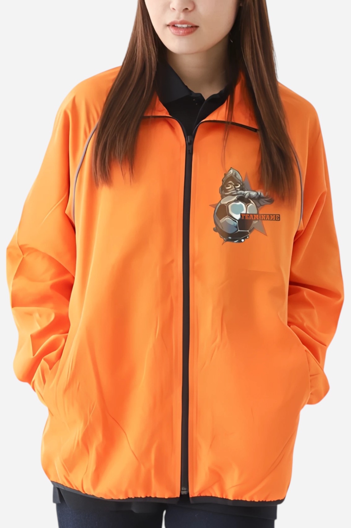 安全反射スポーツジャケット[Printstar 061RSJ]｜オリジナルプリント