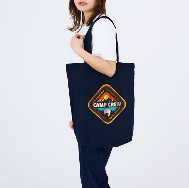 オーガニックデイリーマチ付きトート（L）[MARKLESS STYLE TR-1297