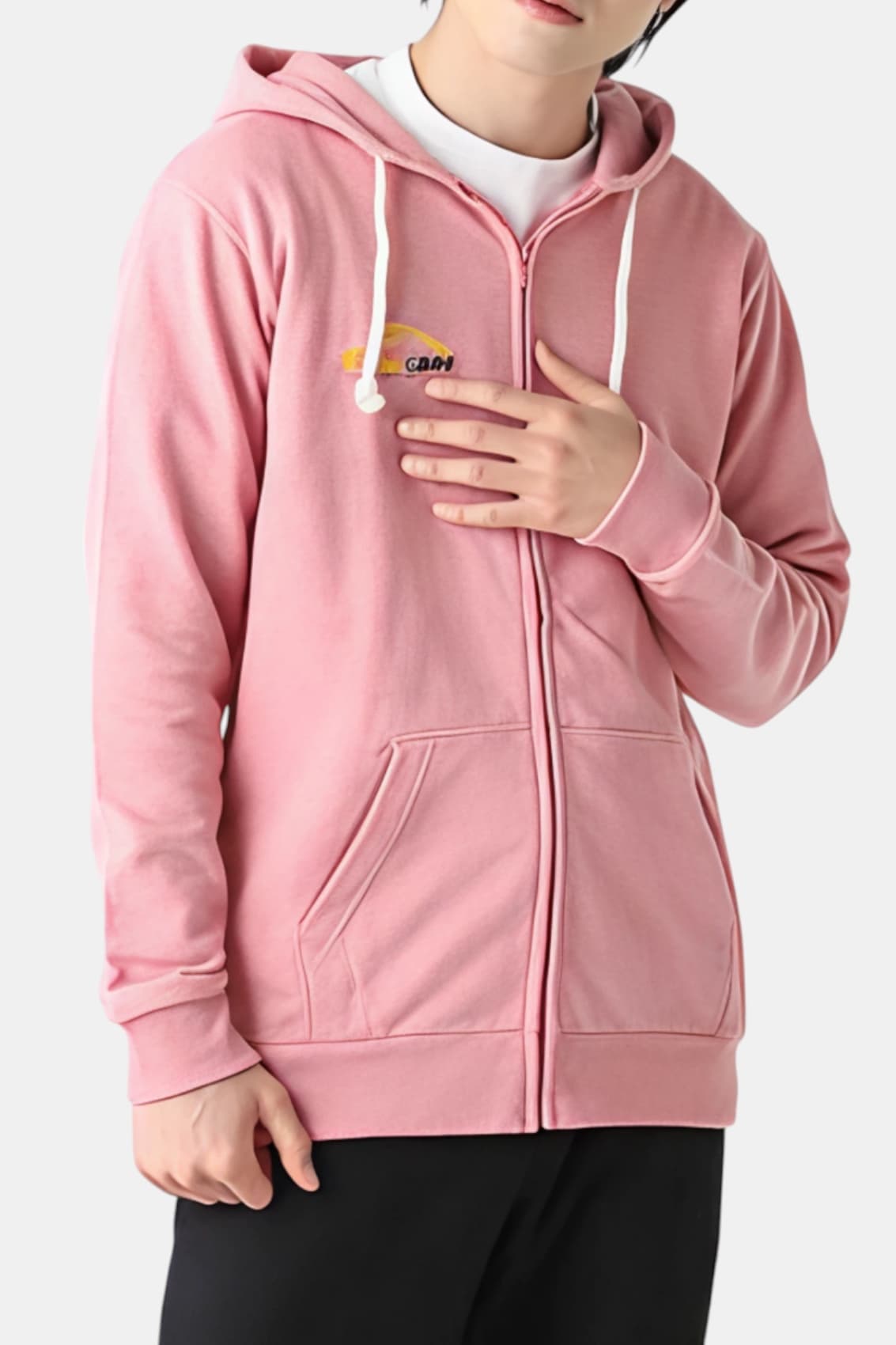 トライブレンドジップパーカー[CROSS CR1107]｜オリジナルプリント作製