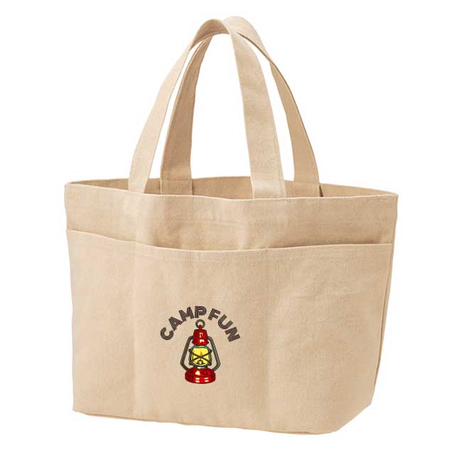 ライトウォッシュキャンバスツールトート（M）[MARKLESS STYLE TR-1325