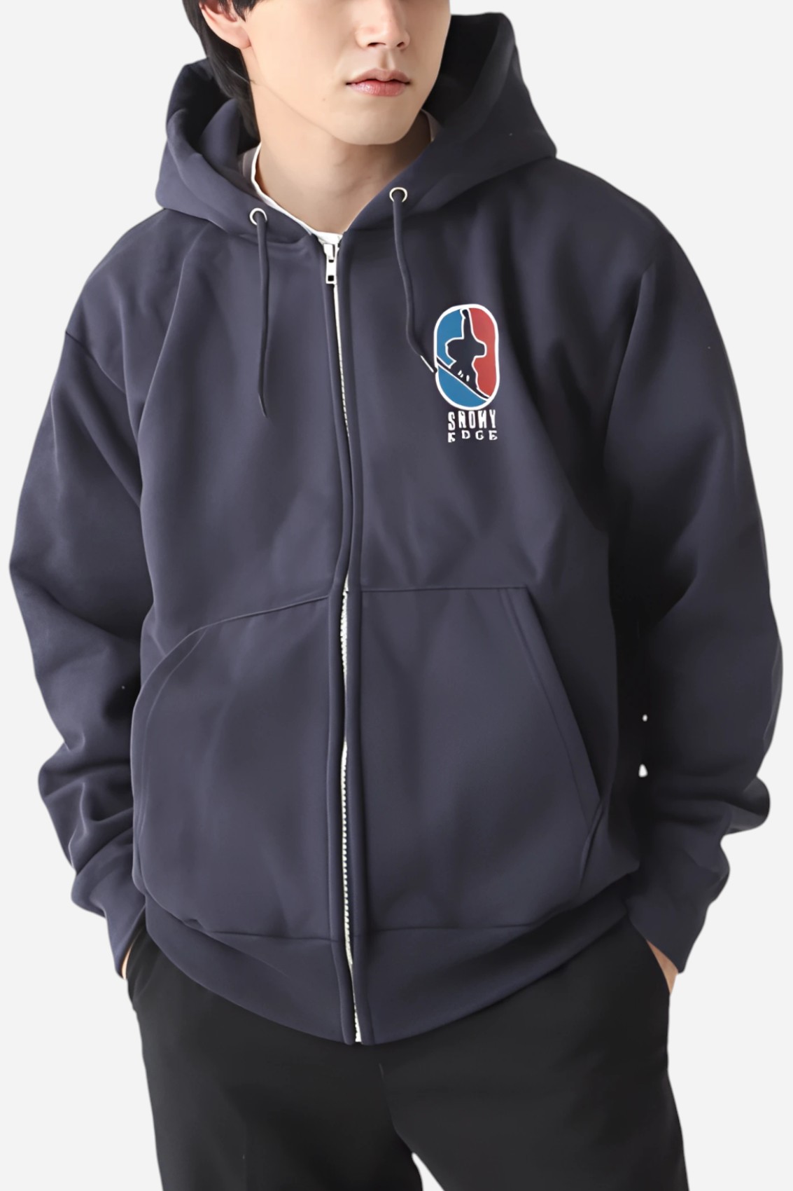 ジップアップパーカーにプリント・刺繍で1枚から激安作成【CLAT-JAPAN】