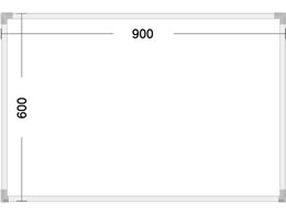 ホワイトボード ホワイト＆ブラックボード 通販【フォレストウェイ】