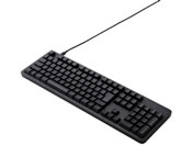 エレコム 有線フルキーボード Leggero 静音 赤軸 メカニカル 黒 通販
