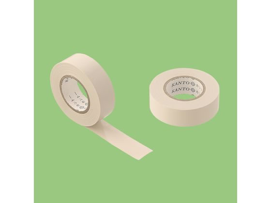 関東器材 粘着テープ アイボリー 19mmx20m 200個 BT-1920I 通販