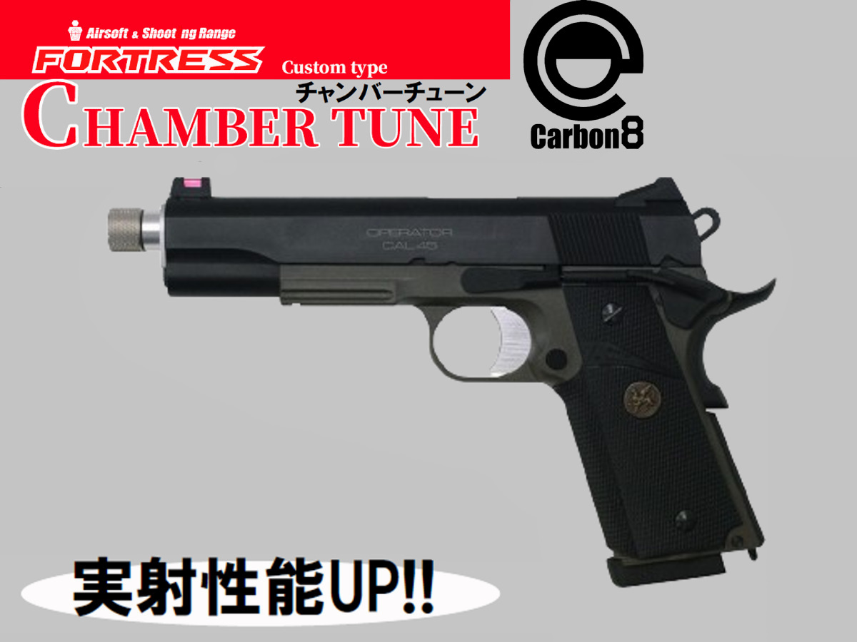 Carbon8 M45シリーズ Co2ブローバック チャンバーチューン完成品