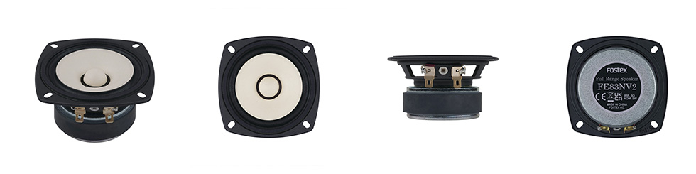 新製品 スピーカー・ユニットFE83NV2, FE103NV2, FE126NV2, FE166NV2