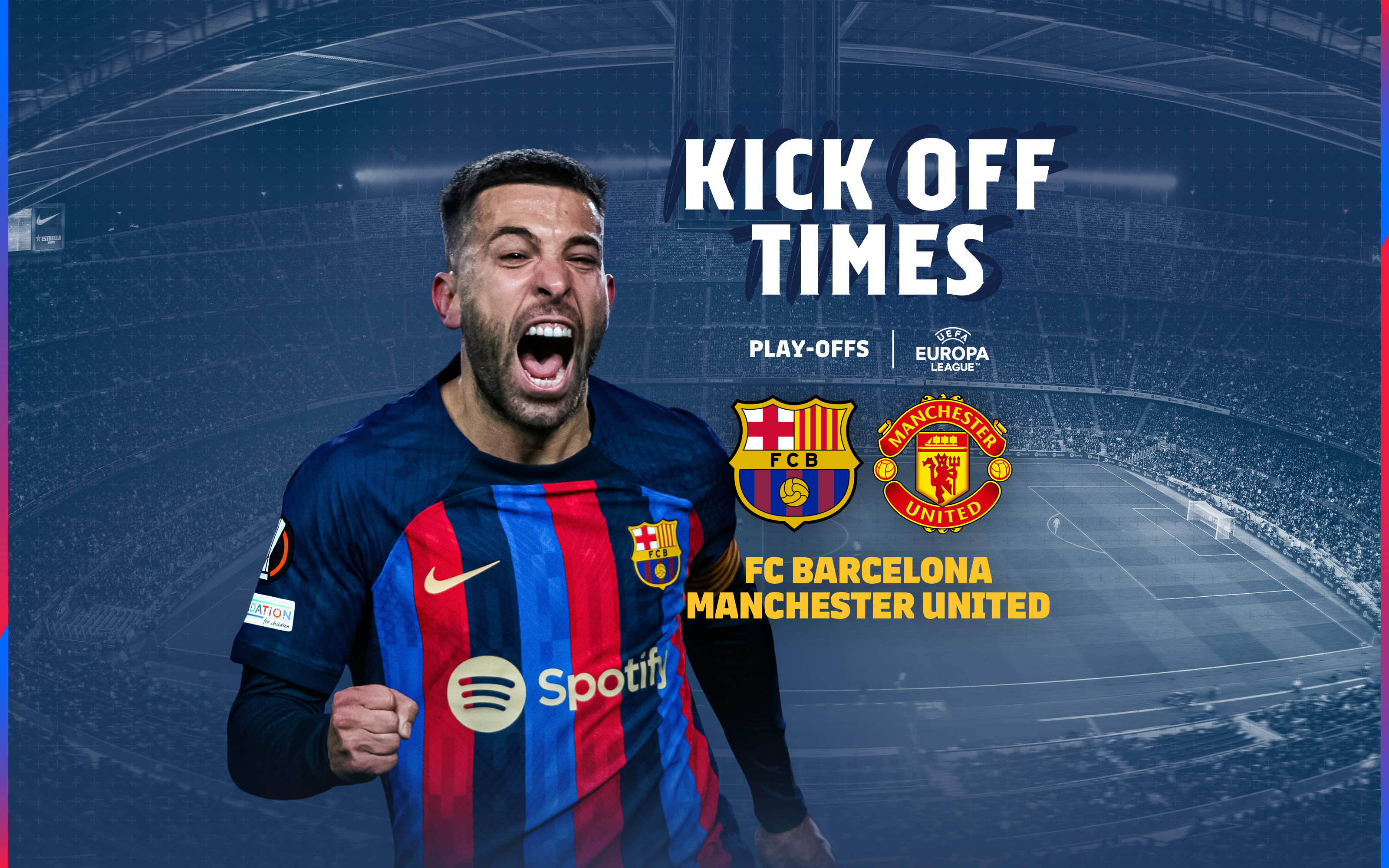 FC バルセロナ vs マンチェスターユナイテッド戦視聴ガイド