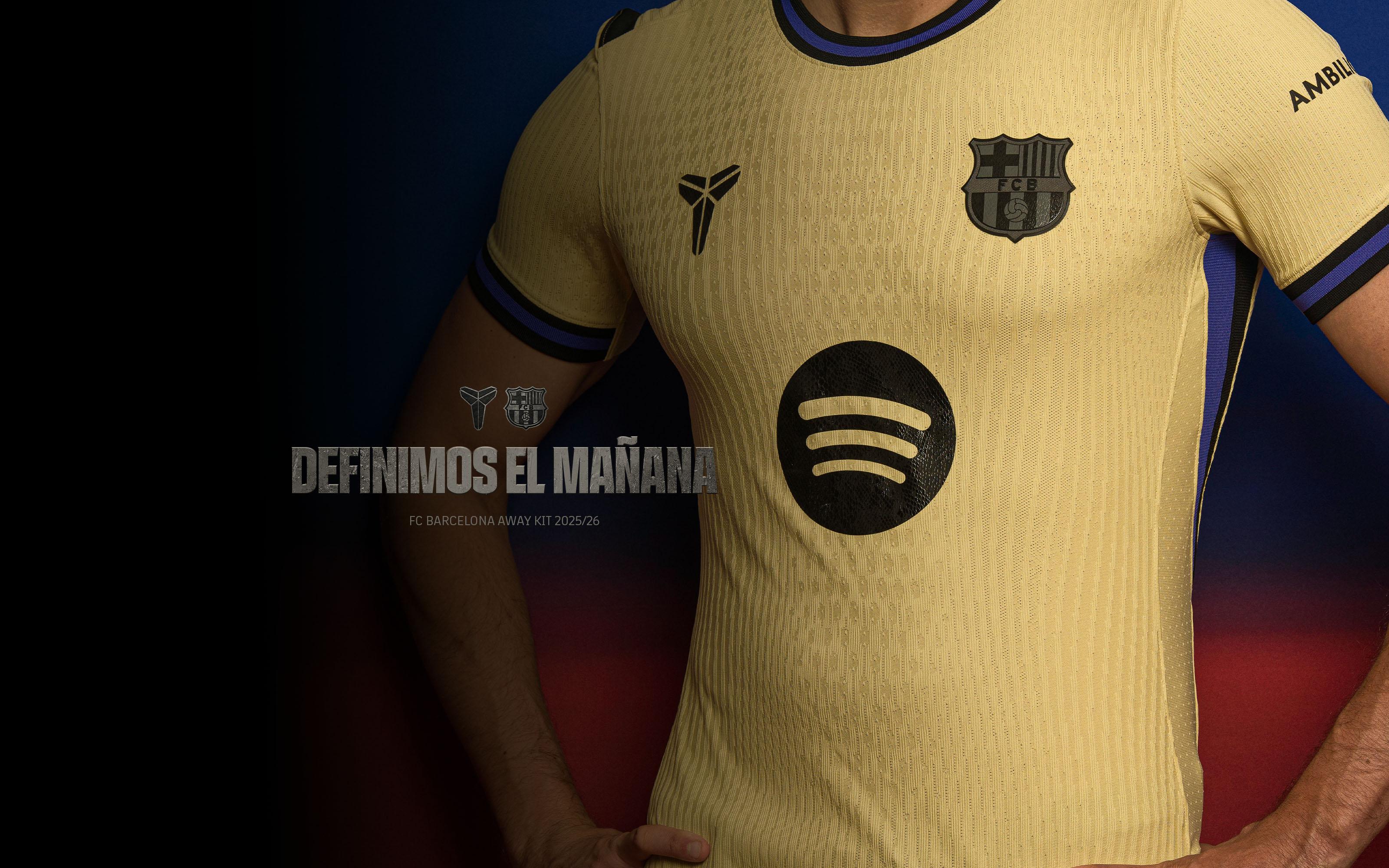 FCBバルセロナ、 25/26年セカンドキットは、 Nike繋がりによるコービー