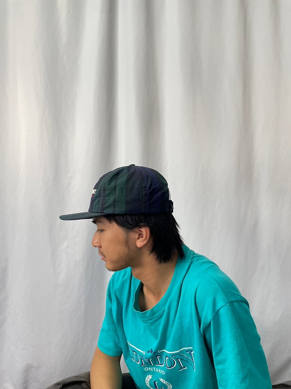 90s 90年代 ポロラルフローレン スポーツ ポロスポーツ 帽子 青 ブルー