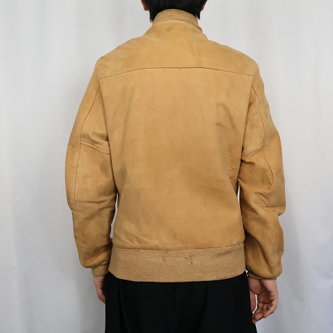 60s 60年代 デュポン ベージュ スエードジャケット スウェード