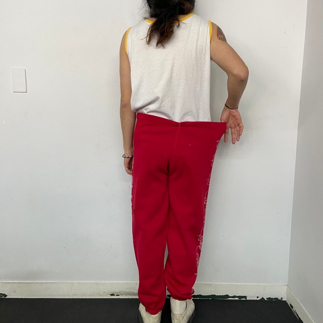 80年代 DISCUS パウエル アメリカ製 スケート ガイコツ 赤