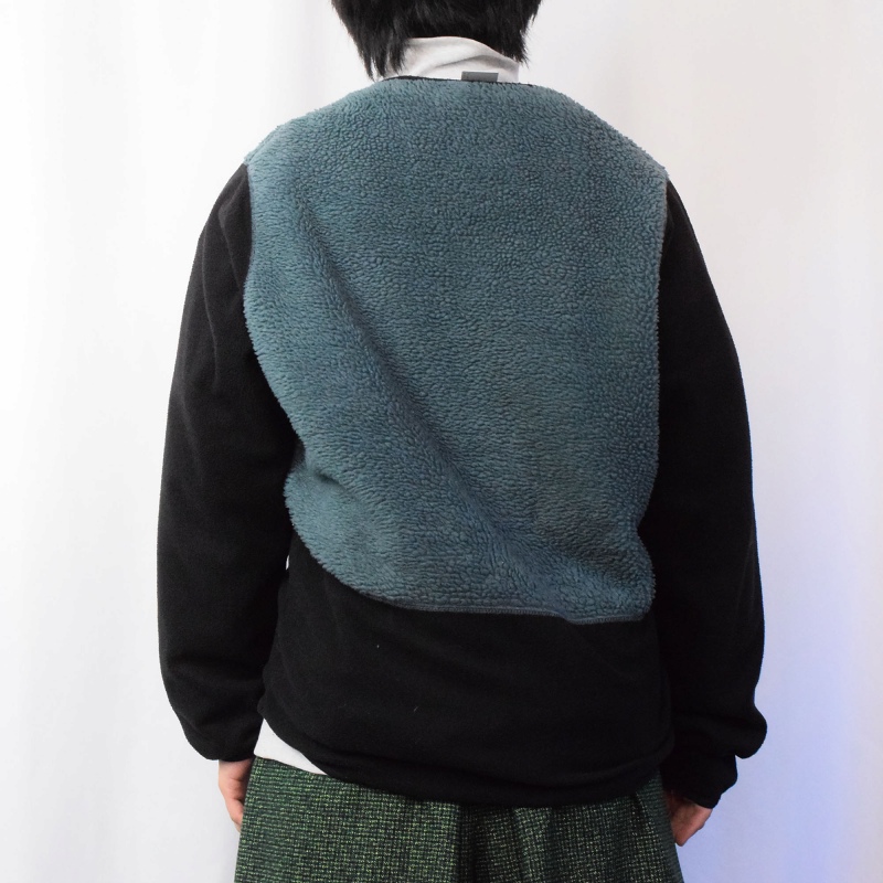 90年代 90s アメリカ製 パタゴニア アウトドア ハーフジップ プル