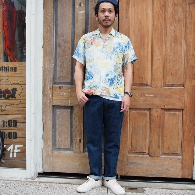 60's PENNEY'S 日本製 総柄アロハシャツ 60年代 ボックス ペニーズ