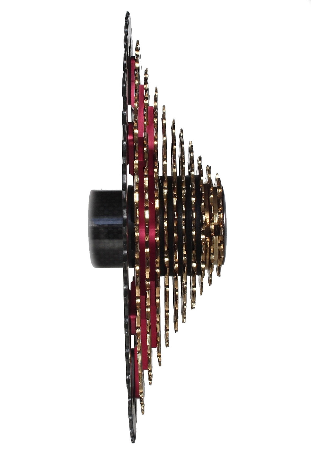 11-52カセット、11速スプロケット（ゴールド・ブラック | カセット