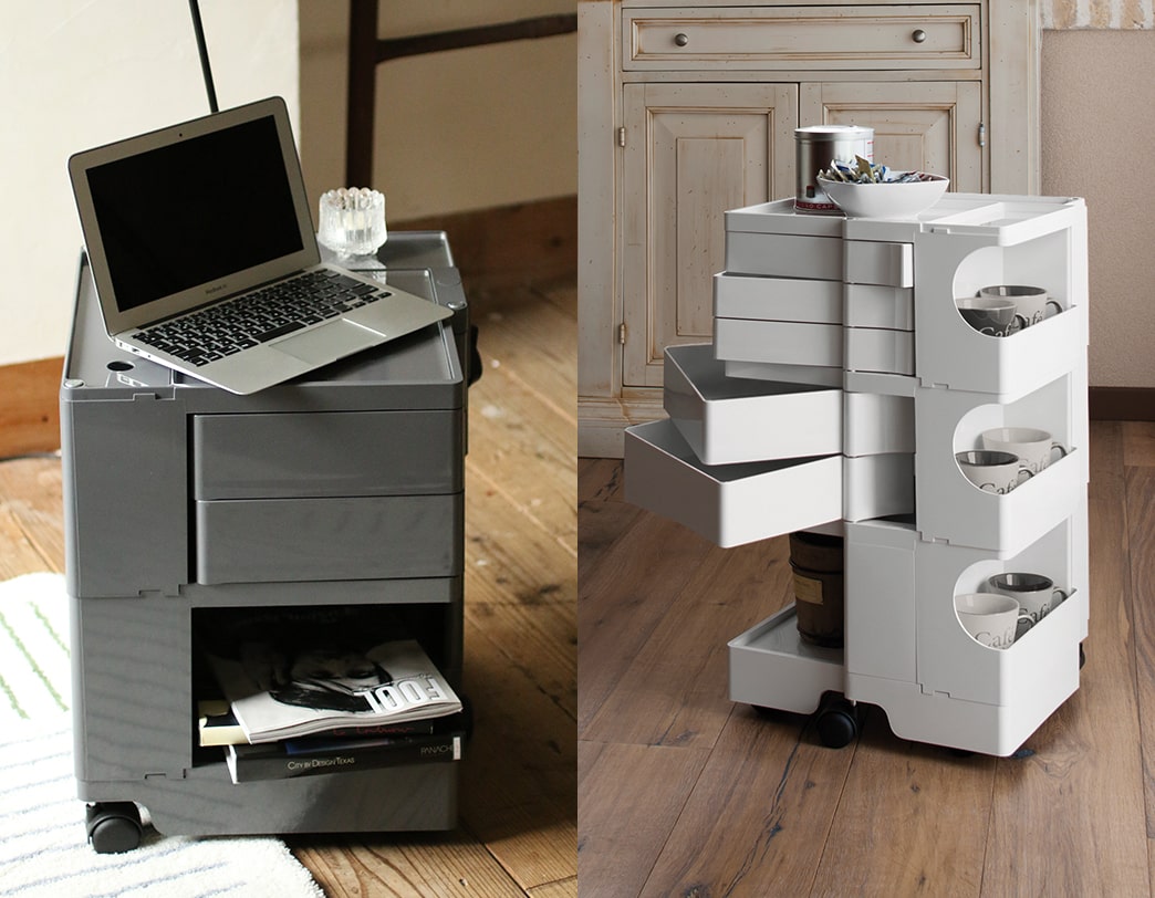 ボビーワゴン 4段 トルネードグレー – FELICE.ONLINE