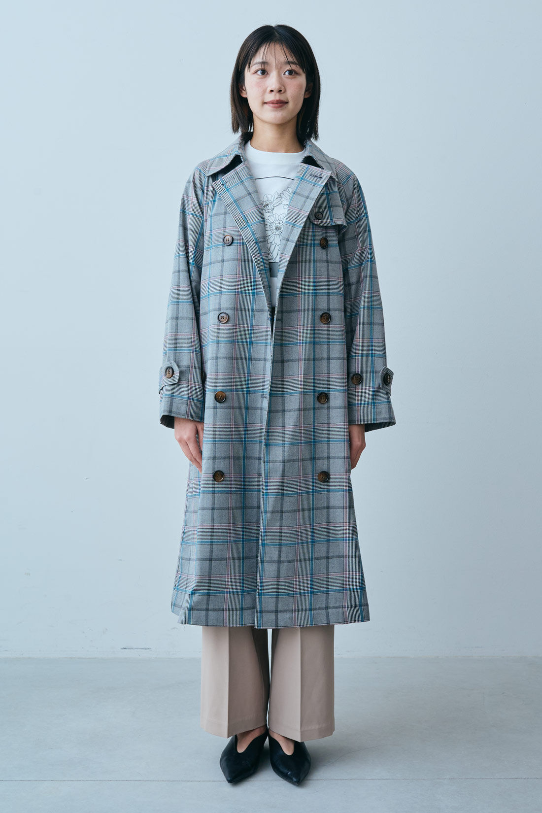 Peter MacArthur×IEDIT[イディット] チェック柄が映える 大人の