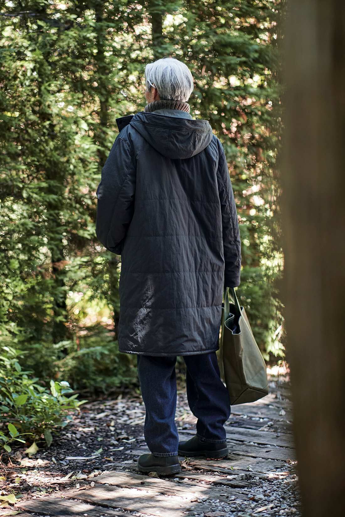 Sunny clouds fleece-lined denim pants (men's) | Sunny clouds Sunny