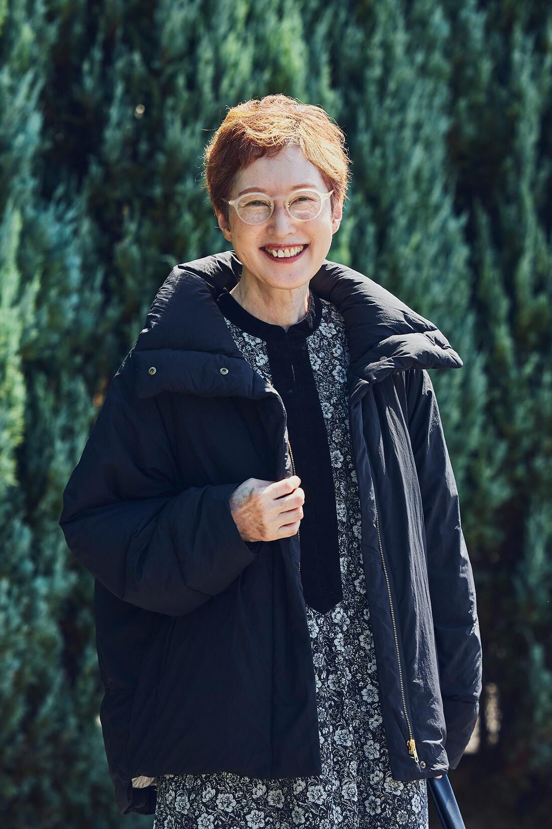 サニークラウズ 極軽ダウンのハーフコート〈レディース〉｜Sunny