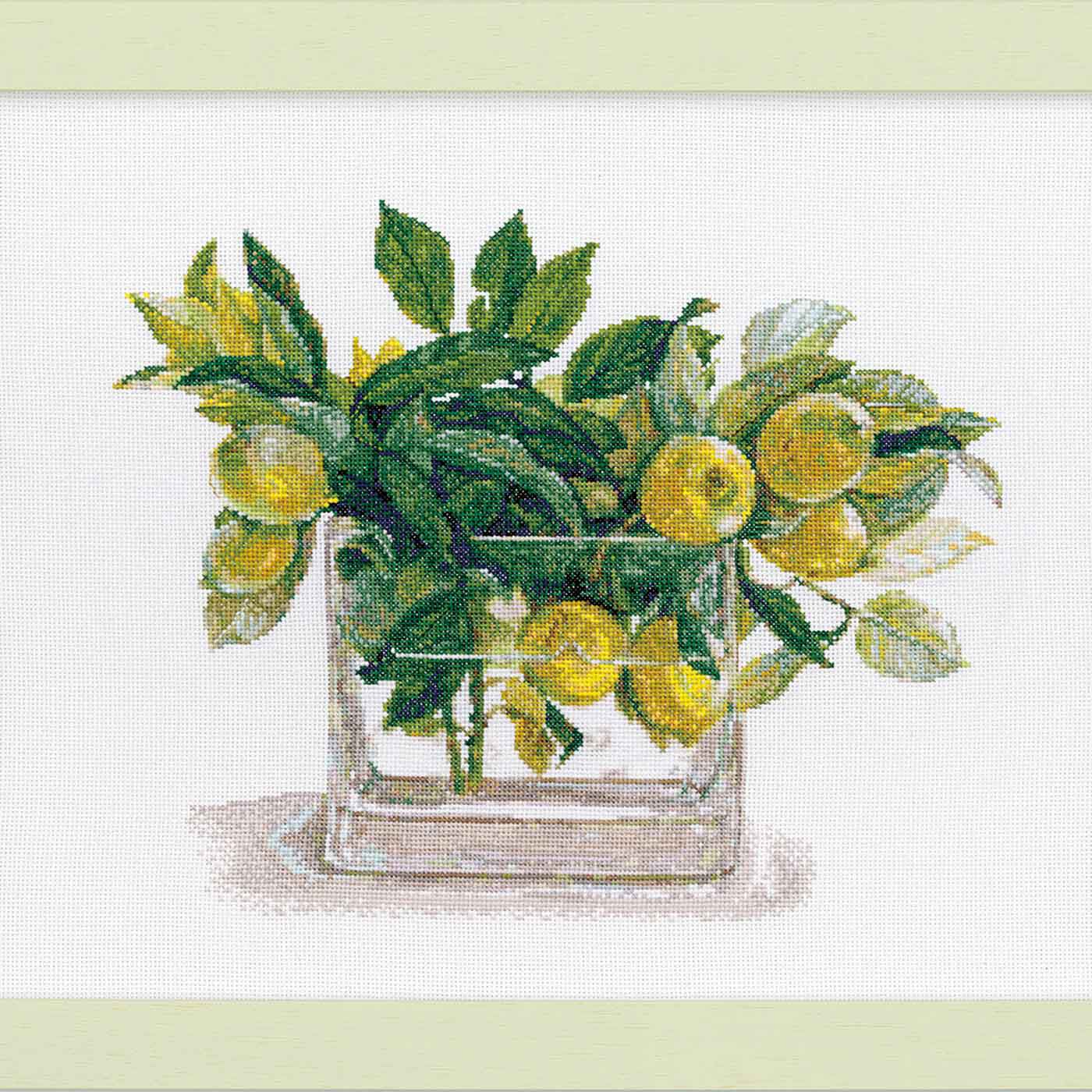 みずみずしく描く水彩画 Fujicoコレクション クロスステッチ