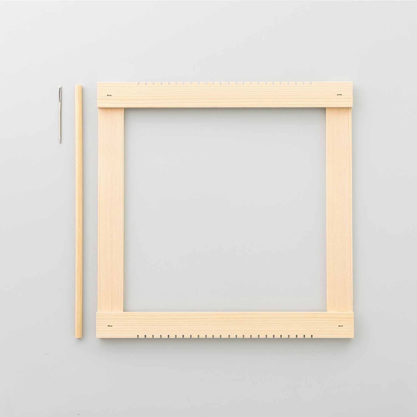 手軽に織りが楽しめる 天然木の織り機｜SeeMONO[シーモノ]｜フェリシモ