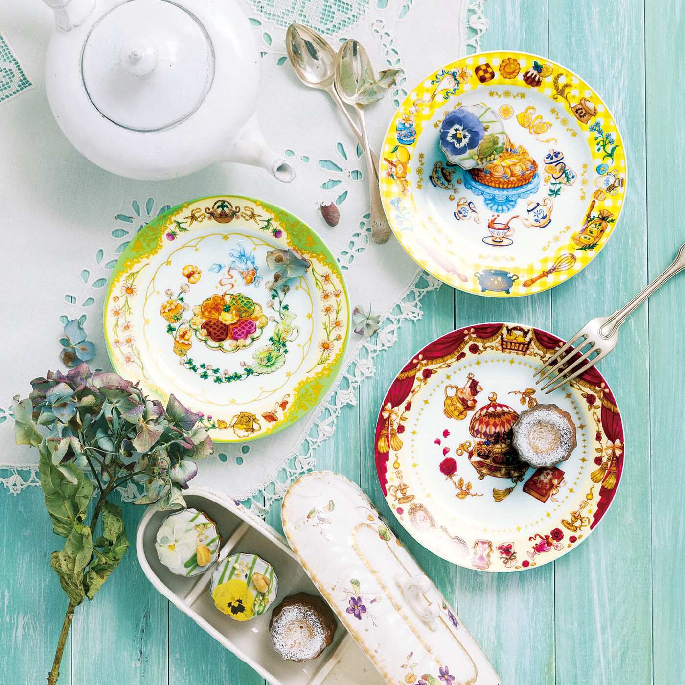 魔法部×才賀サイ 魔女とお菓子のデザートプレートの会｜魔法部