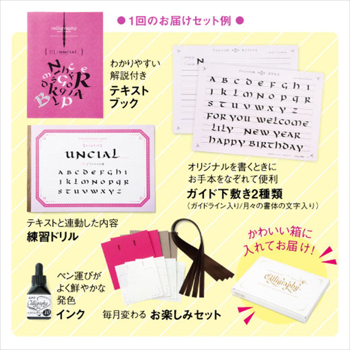 一度書いてみたかった！ 文字に魅せられる生活 カリグラフィーレッスン