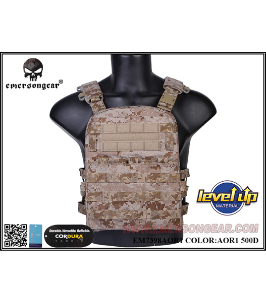 ミリタリーショップ Fellowes / EMERSON AVS Light Style Vest AOR1 EM7398