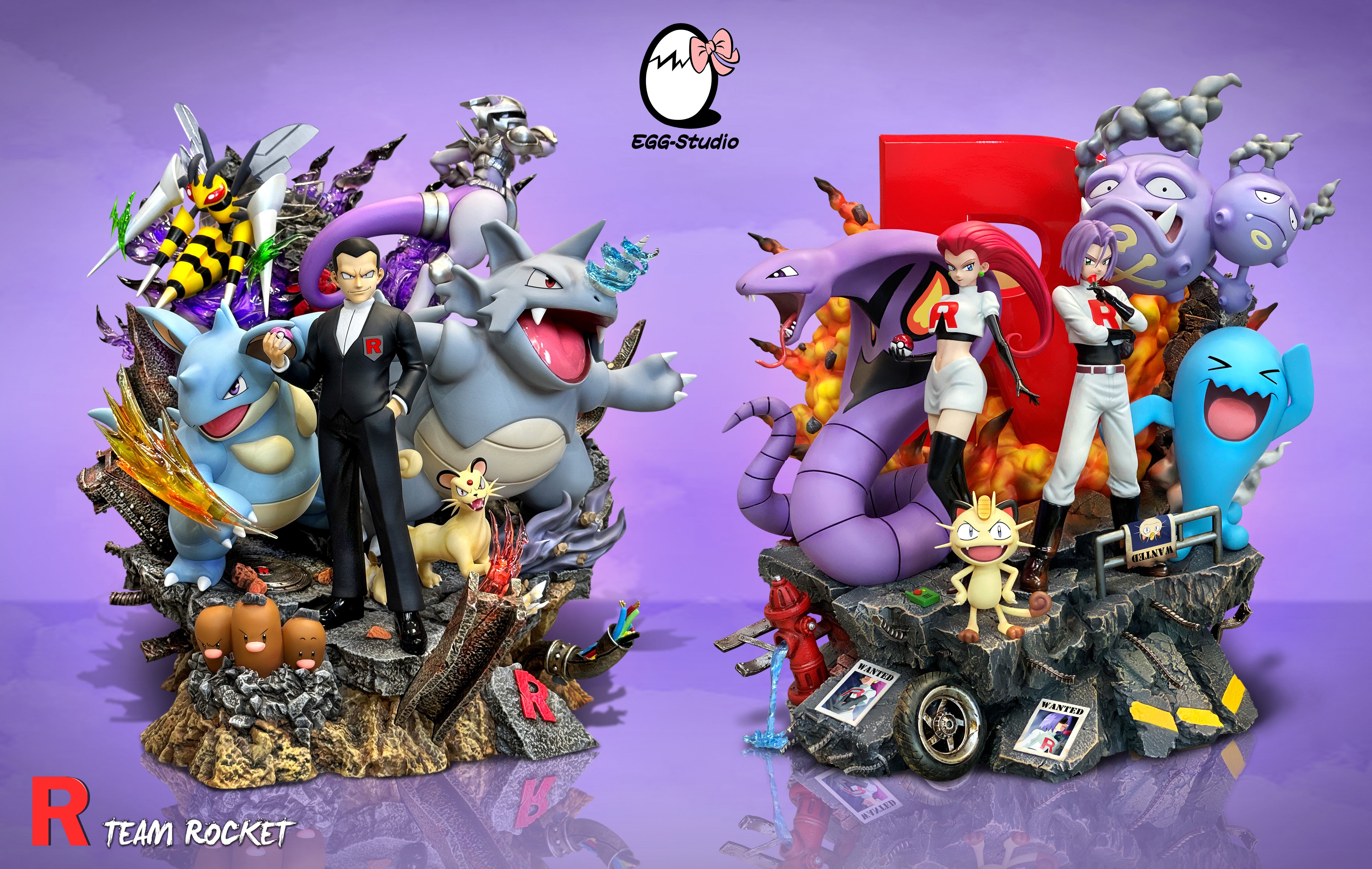 EGG STUDIO – POKEMON: CHARACTER SERIES, TEAM ROCKET BOSS GIOVANNI