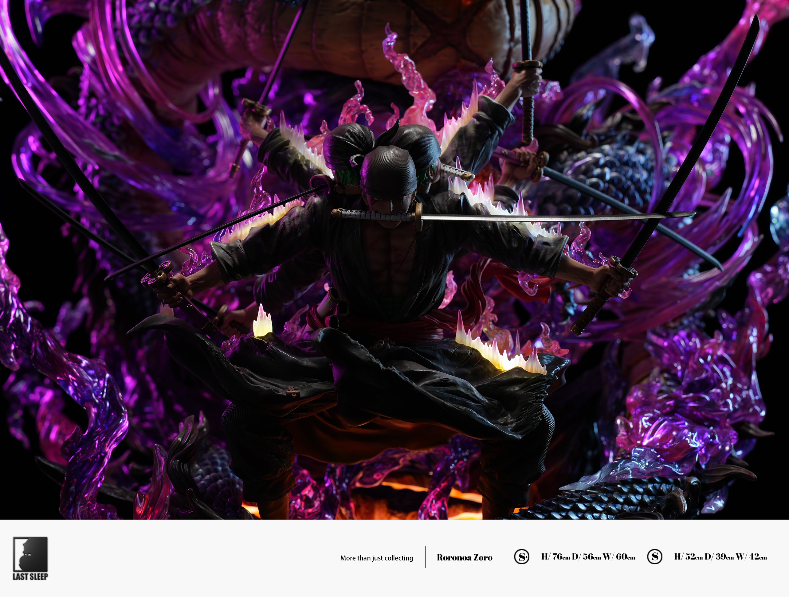 LAST SLEEP STUDIO – ONE PIECE: KYUTORYU ASURA ZORO VS KAIDO [IN